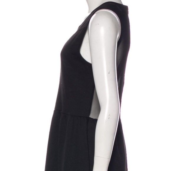 🚫SOLD🚫 For Love & Lemons Black Mesh Jersey Dress L EUC - Picture 4 of 7